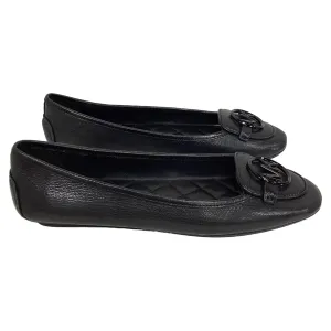 Michael Kors Lillie Moccasin in Black Leather