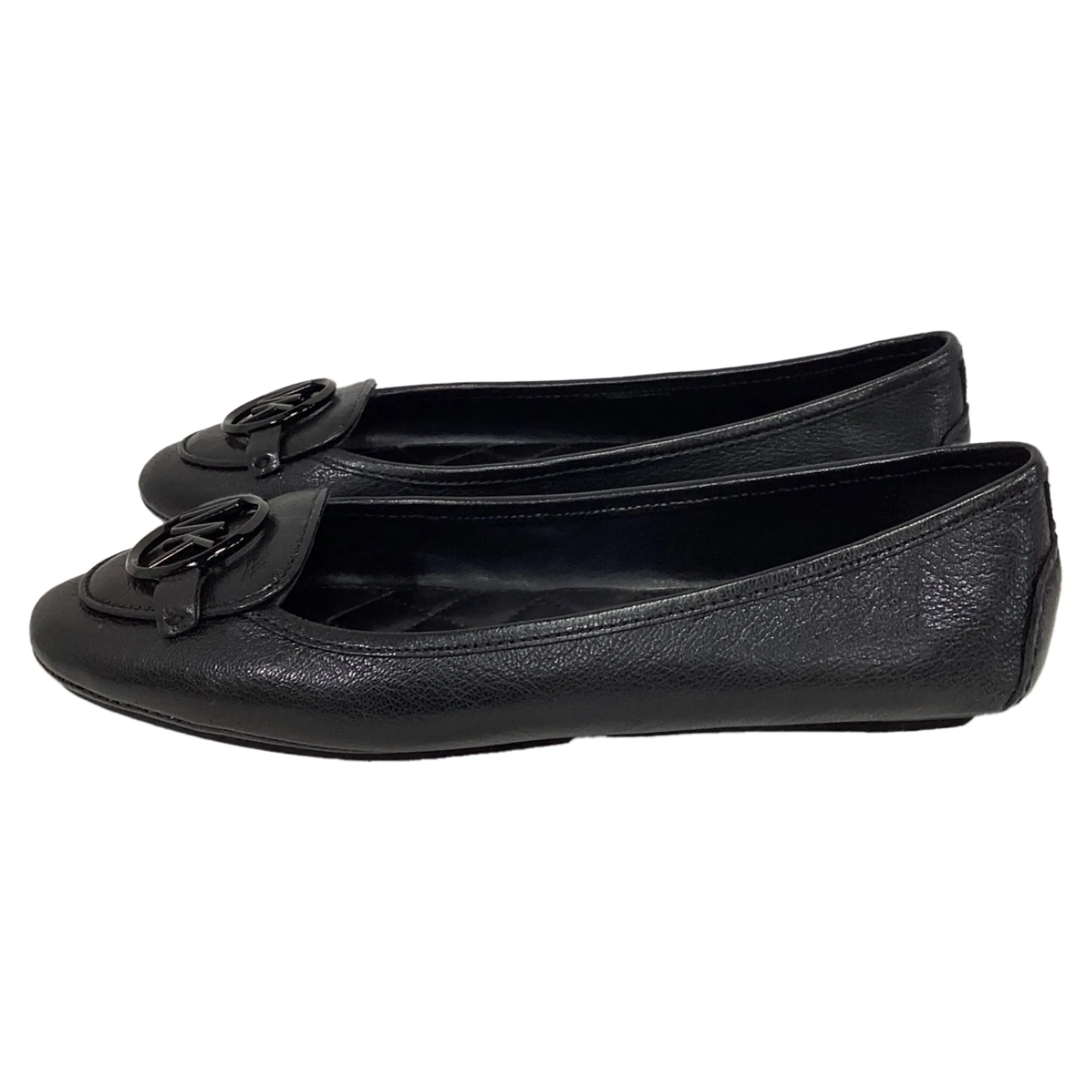 Michael Kors Lillie Moccasin in Black Leather