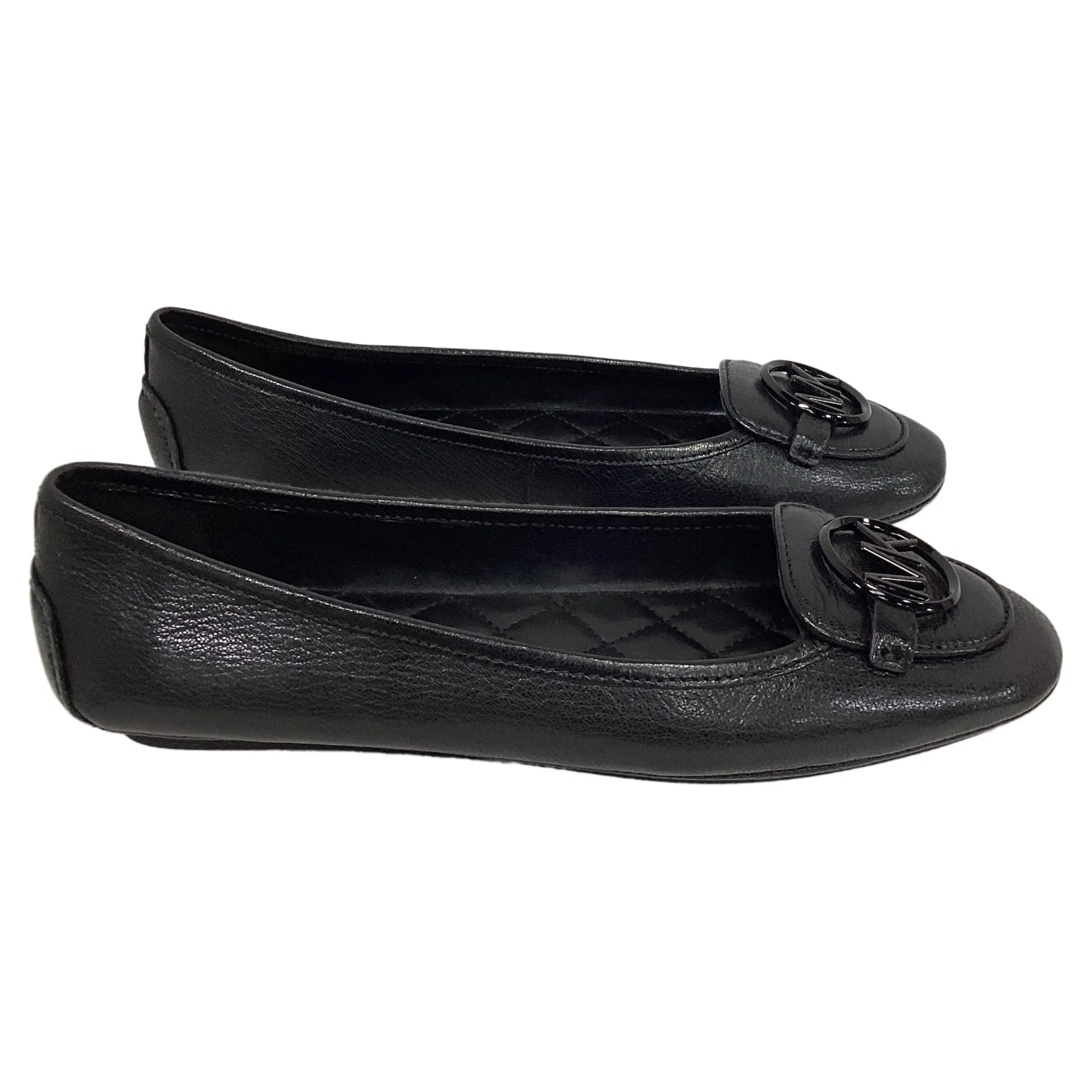 Michael Kors Lillie Moccasin in Black Leather