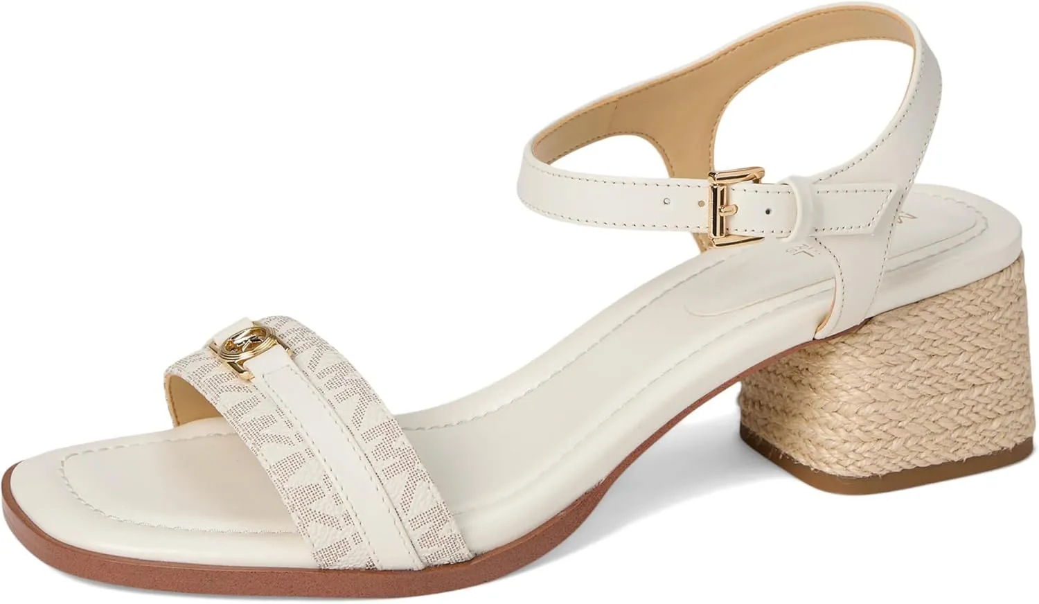 Michael Kors Women's Mandy Mid Sandal Heeled
