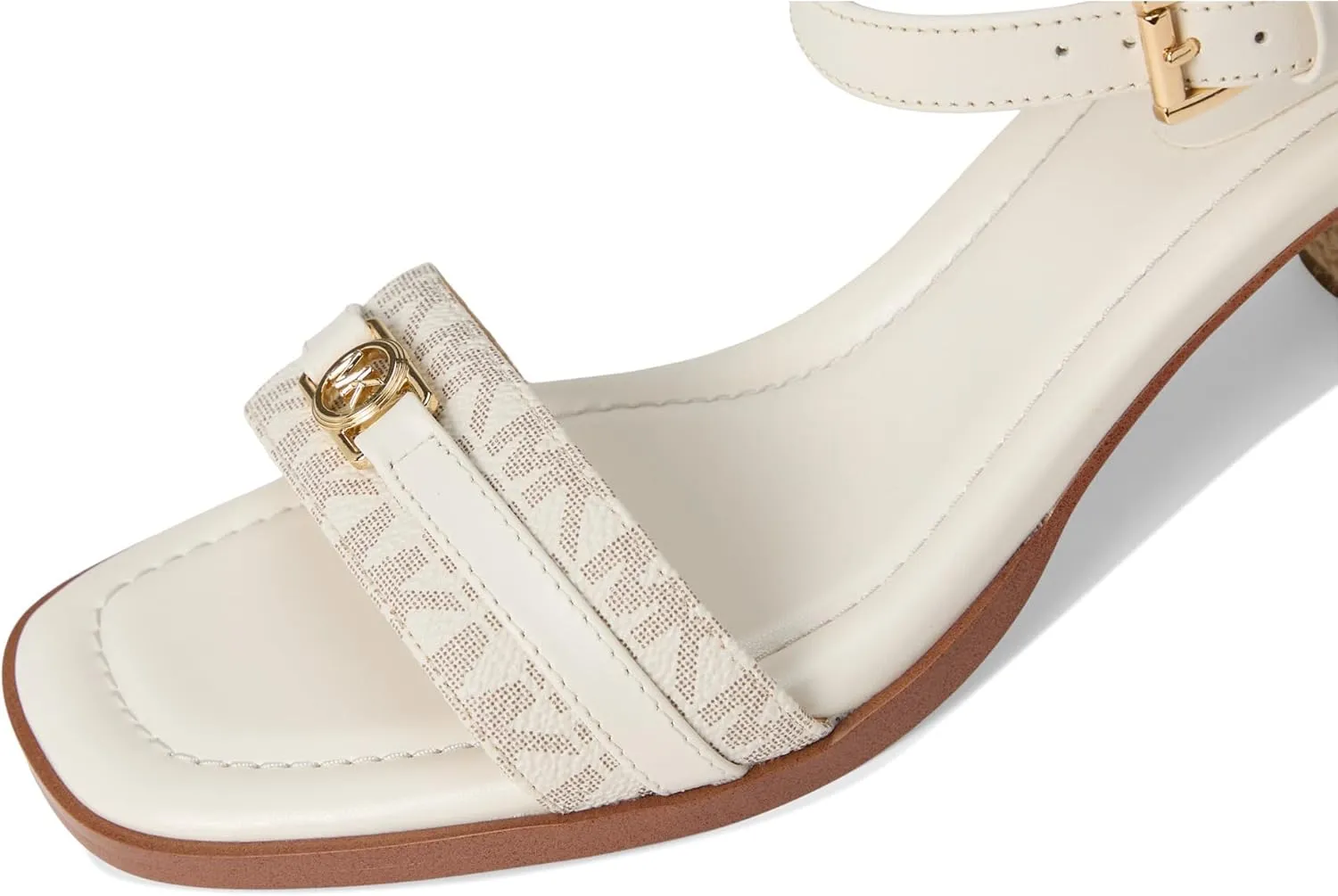 Michael Kors Women's Mandy Mid Sandal Heeled