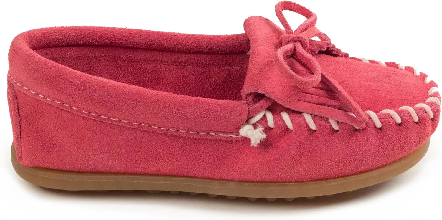 Minnetonka Kids' Kilty Hardsole Moccasin