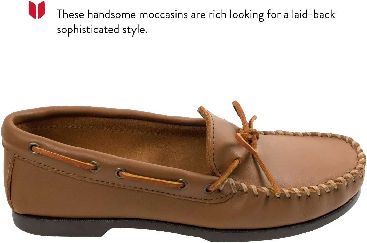 Minnetonka Men's Classic Camp Moccasin