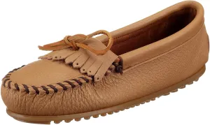Minnetonka Women's Deerskin Soft-T Moccasin