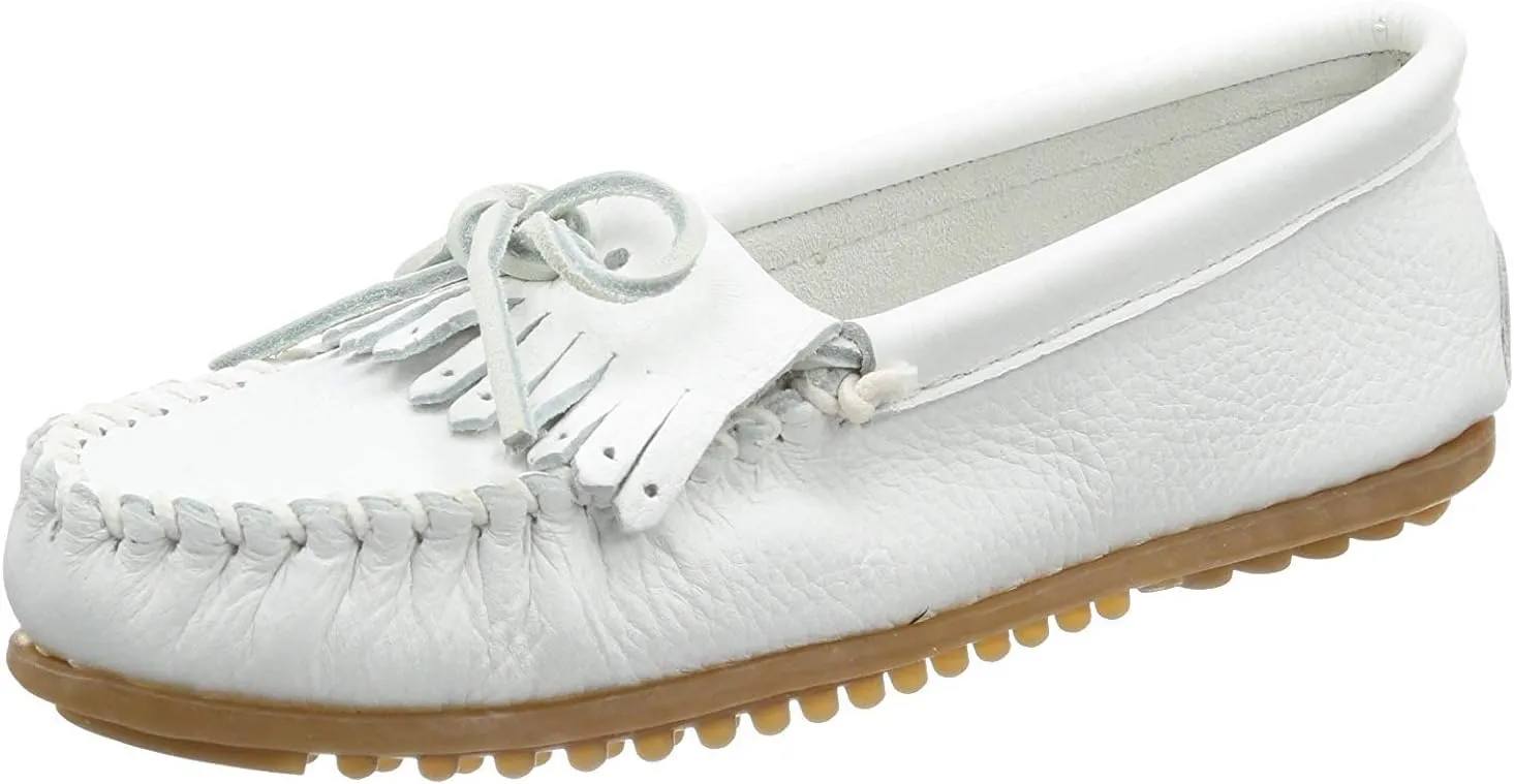 Minnetonka Women's Deerskin Soft-T Moccasin