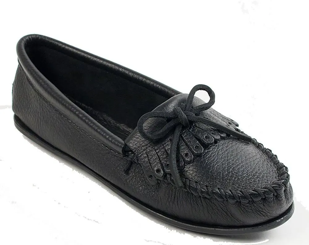 Minnetonka Women's Deerskin Soft-T Moccasin