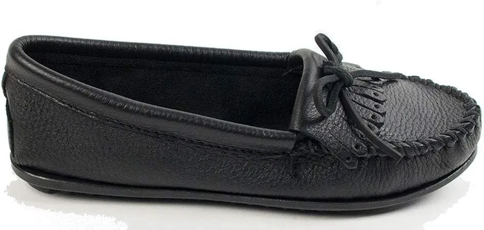 Minnetonka Women's Deerskin Soft-T Moccasin