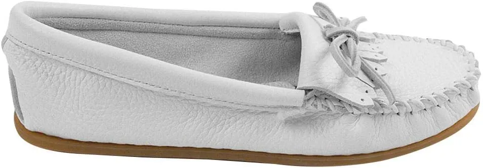 Minnetonka Women's Deerskin Soft-T Moccasin