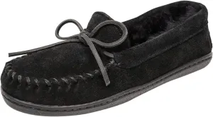 Minnetonka Womens Sheepskin Hardsole Moccasins