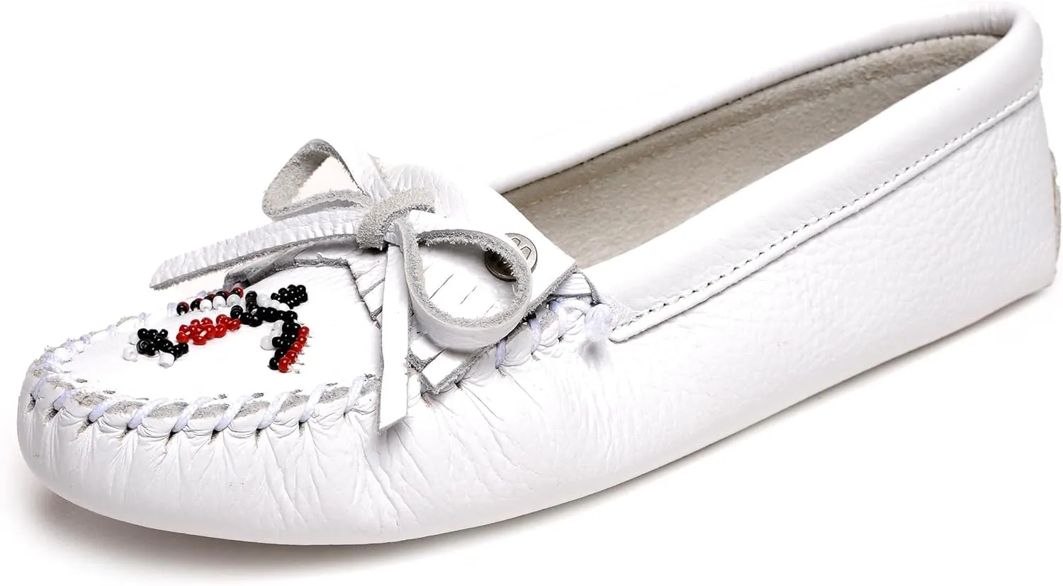 Minnetonka Women's Thunderbird Soft Leather Sole Moccasin