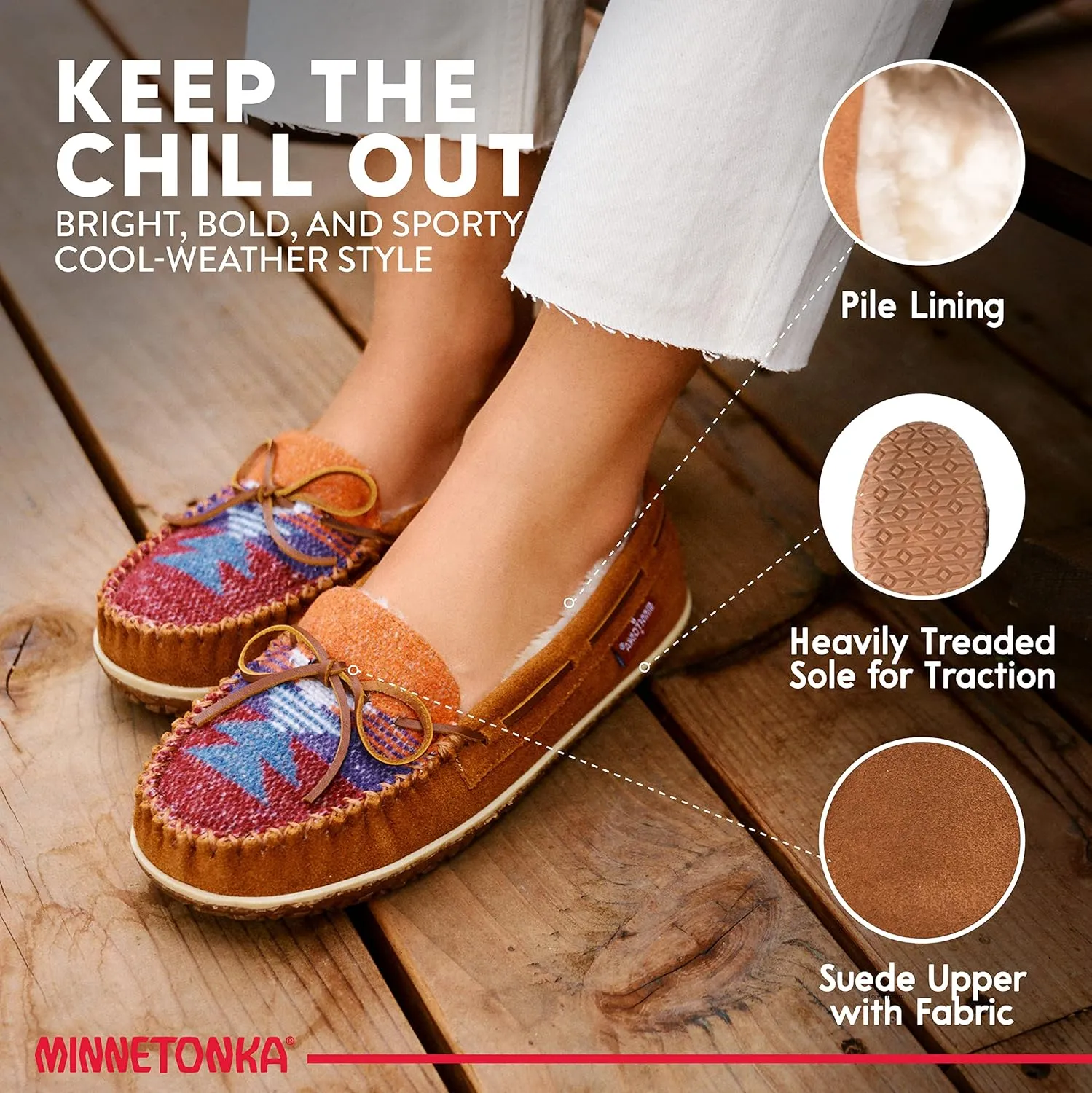 Minnetonka Women's Tilia Moccasin