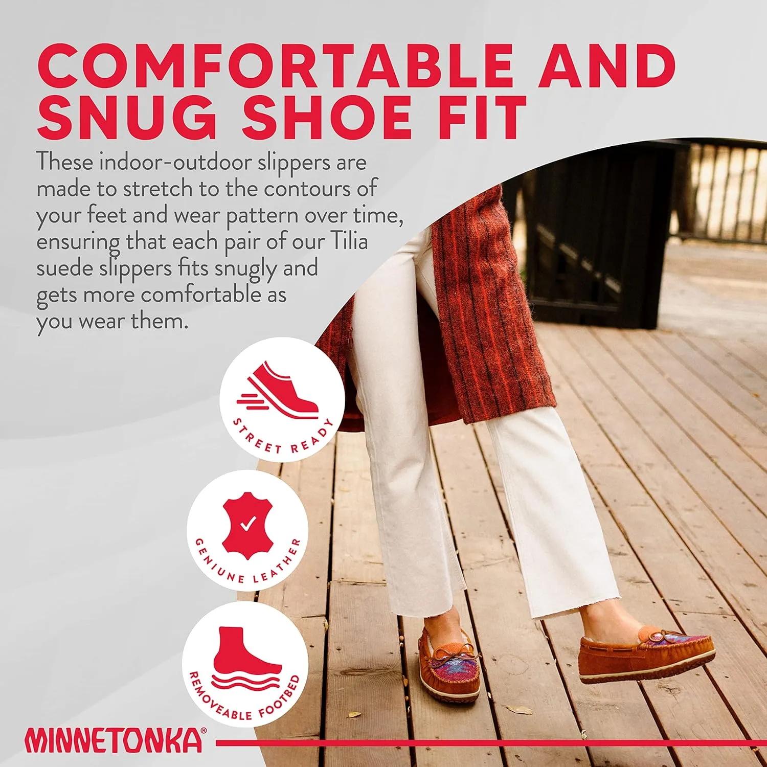 Minnetonka Women's Tilia Moccasin