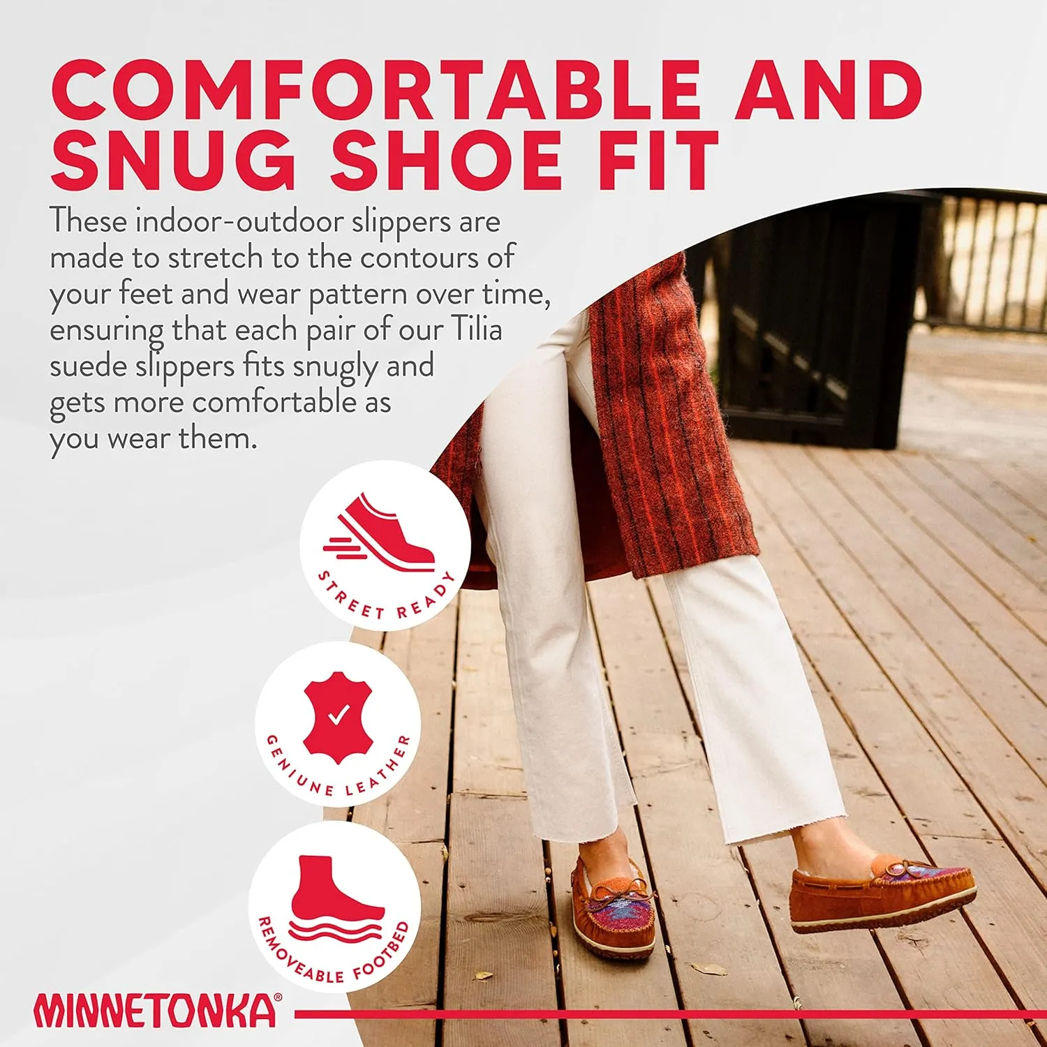 Minnetonka Women's Tilia Moccasin
