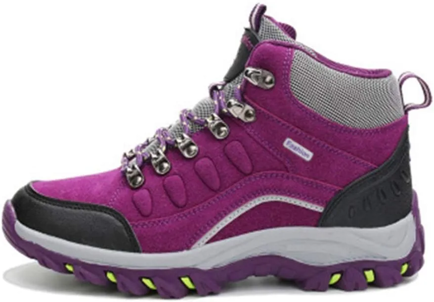 MIOKE Women's Waterproof Hiking Shoes Outdoor Running Hiker Non-Slip Casual Trail Climbing Backpacking Shoes
