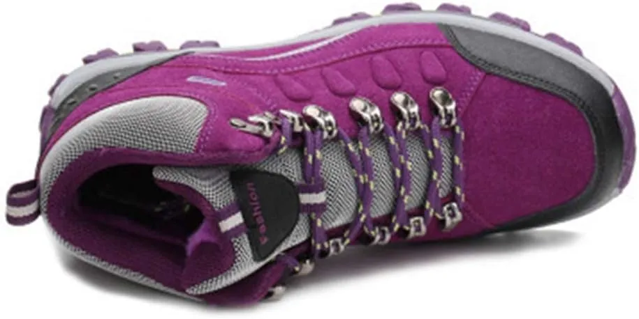 MIOKE Women's Waterproof Hiking Shoes Outdoor Running Hiker Non-Slip Casual Trail Climbing Backpacking Shoes