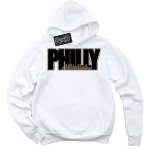 Mocha Palomino 1s Sneaker Hoodie Philly Graphic