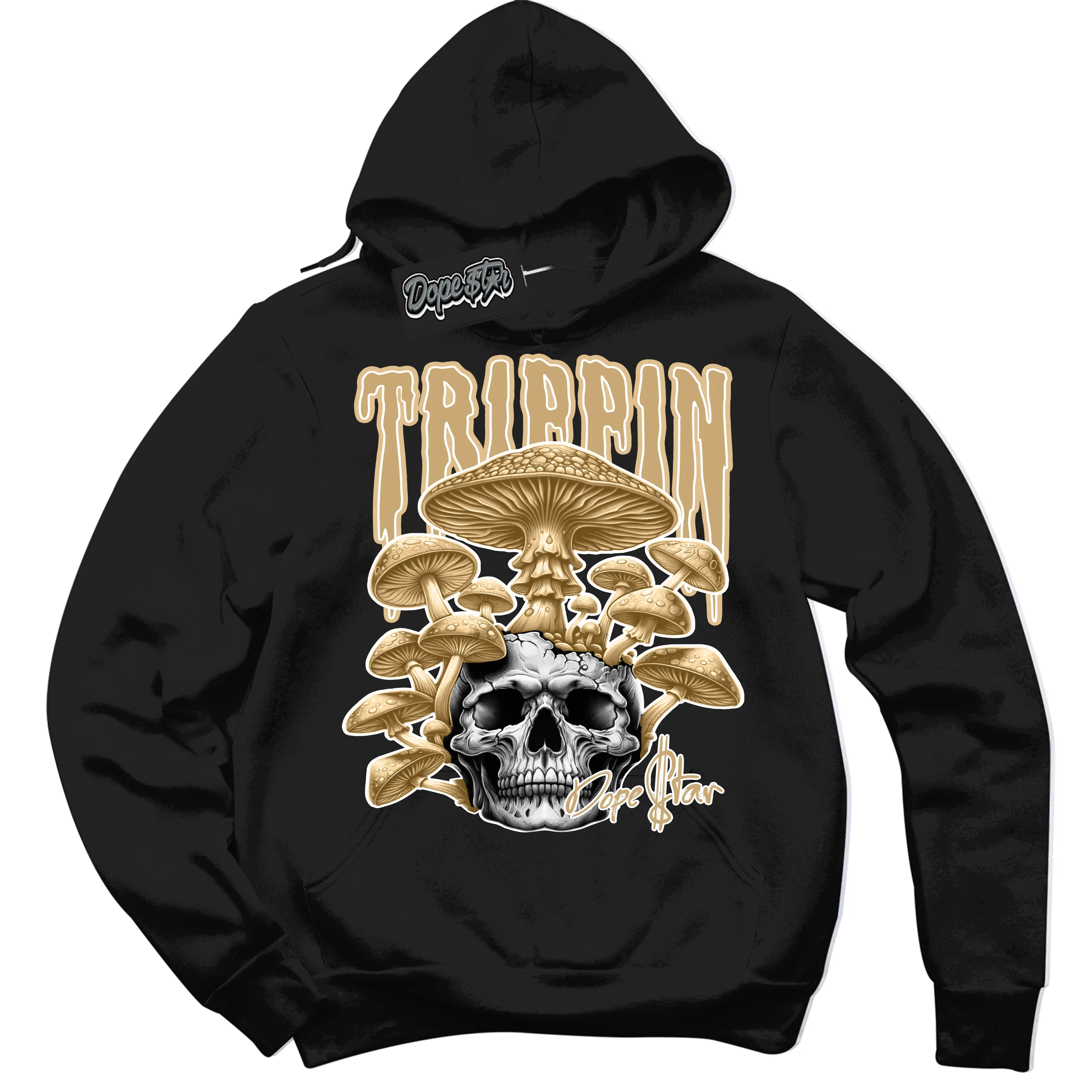 MVP White Metallic Gold Sneaker Hoodie Trippin Graphic