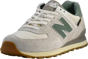 New Balance 574 V2 Unisex Sneaker, Calcium/New Spruce, 11.5 US Men