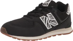 New Balance Girl's 574 V1 Animal Lace-up Sneaker