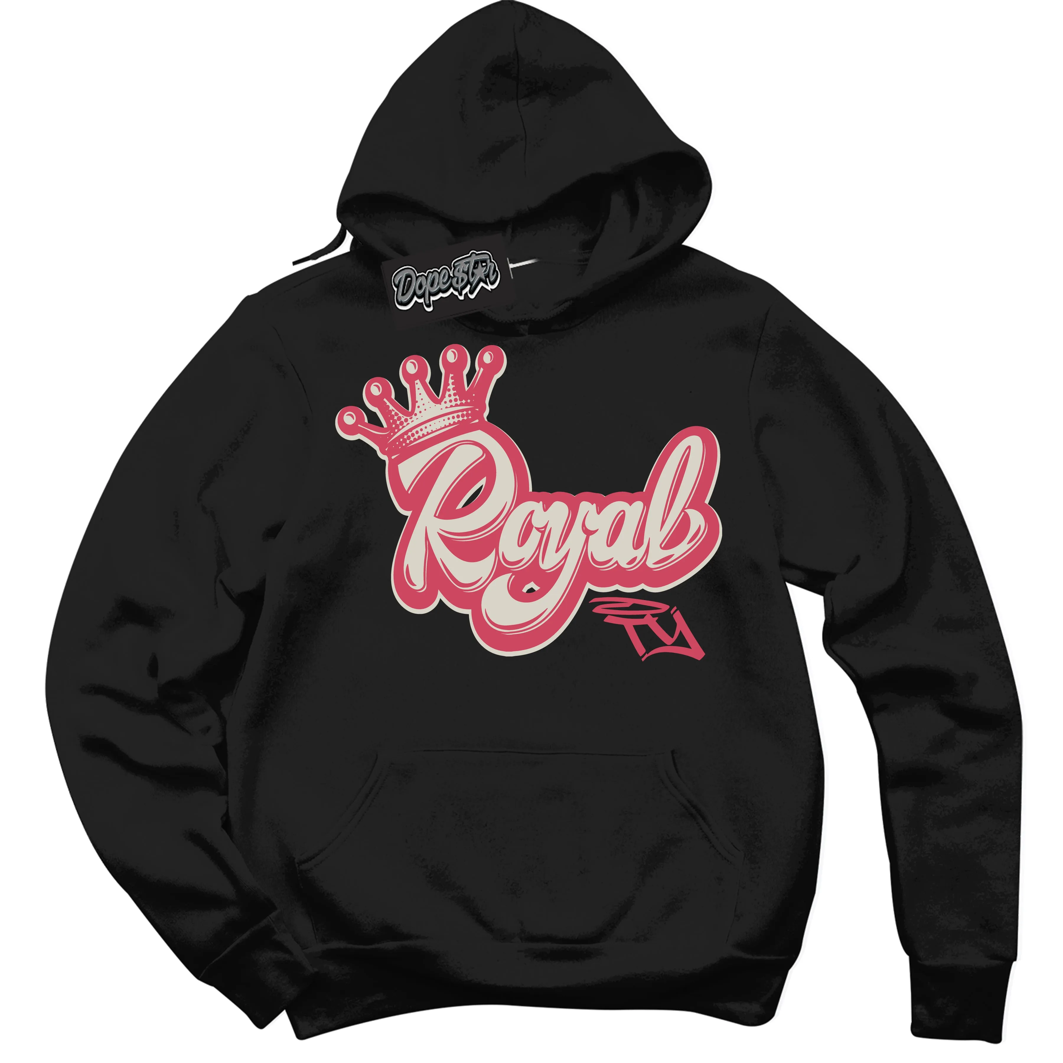 Next Nature Aster Pink Dunk Sneaker Hoodie Royalty Graphic