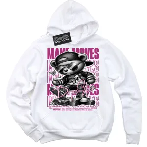 Next Nature Hot Fuchsia Dunk Sneaker Hoodie Make Moves Graphic