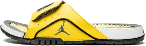 Nike Men's Jordan Hydro Slide, Tour Yellow/Dark Blue Grey, 12