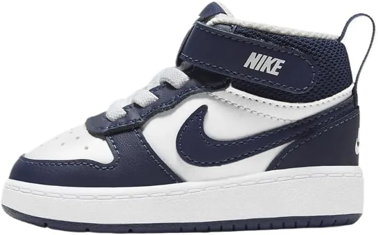 Nike Unisex-Child Court Borough Mid 2 (Infant/Toddler) Sneaker