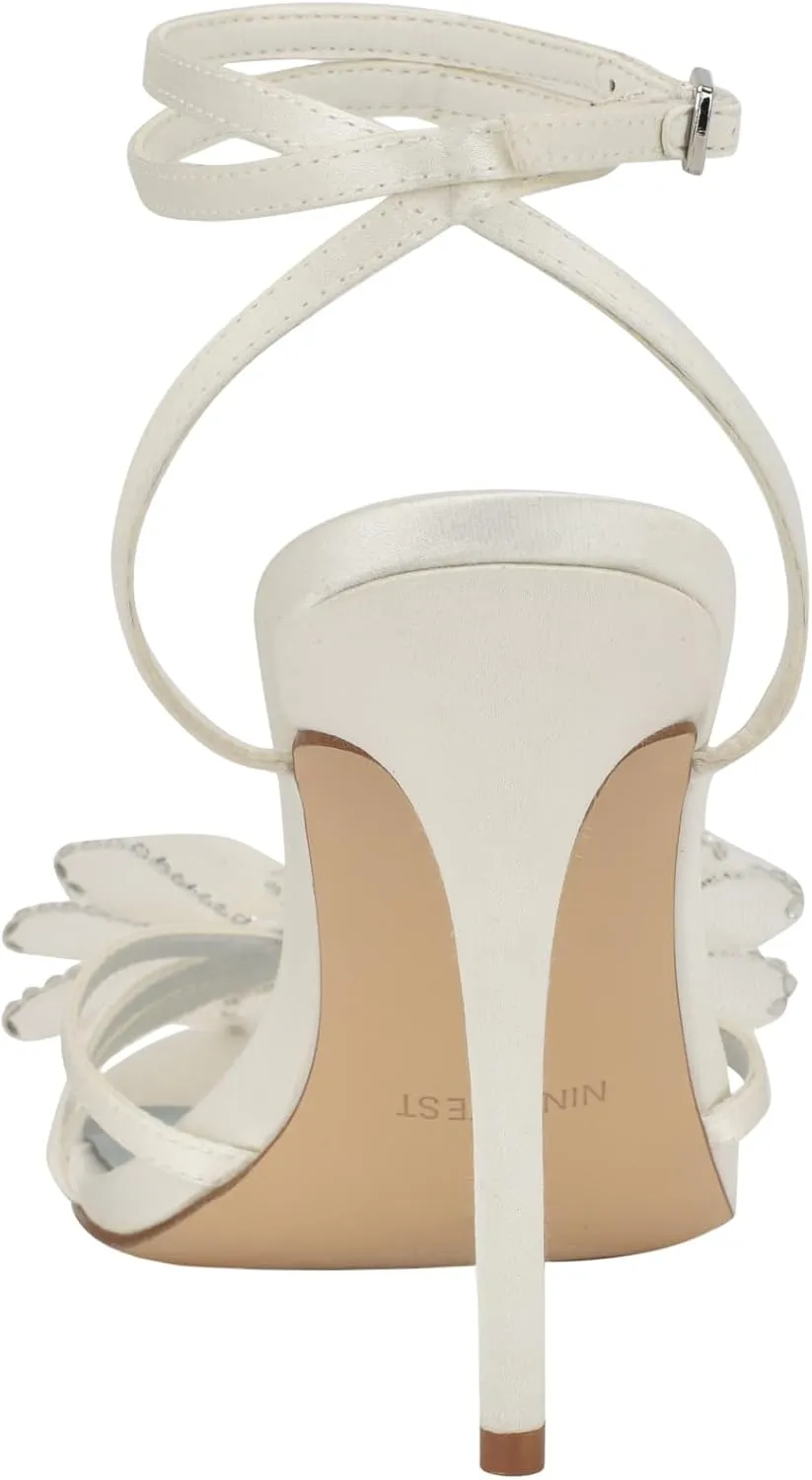 Nine West Women's Minky Bridal Heeled Sandal