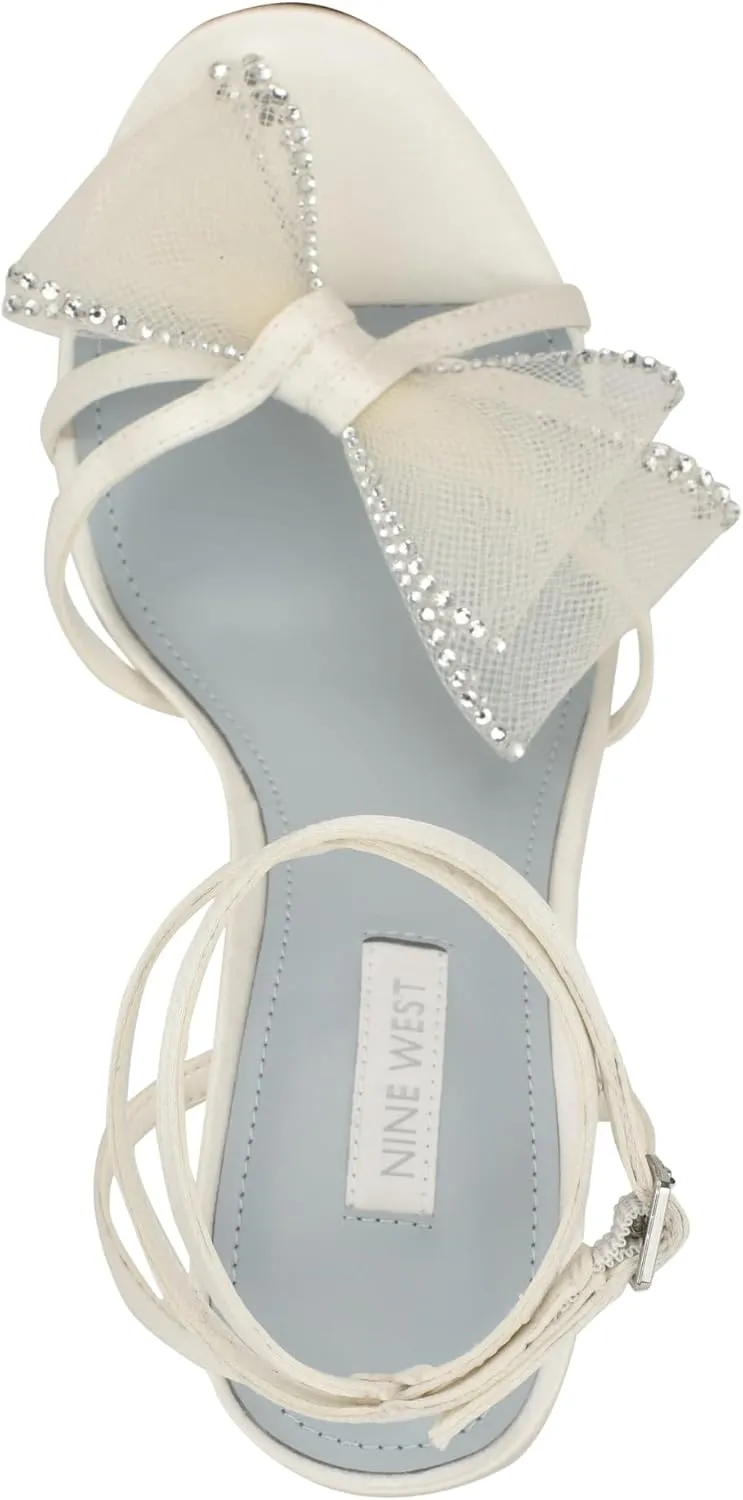Nine West Women's Minky Bridal Heeled Sandal