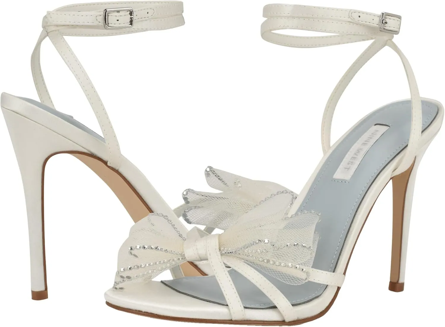 Nine West Women's Minky Bridal Heeled Sandal