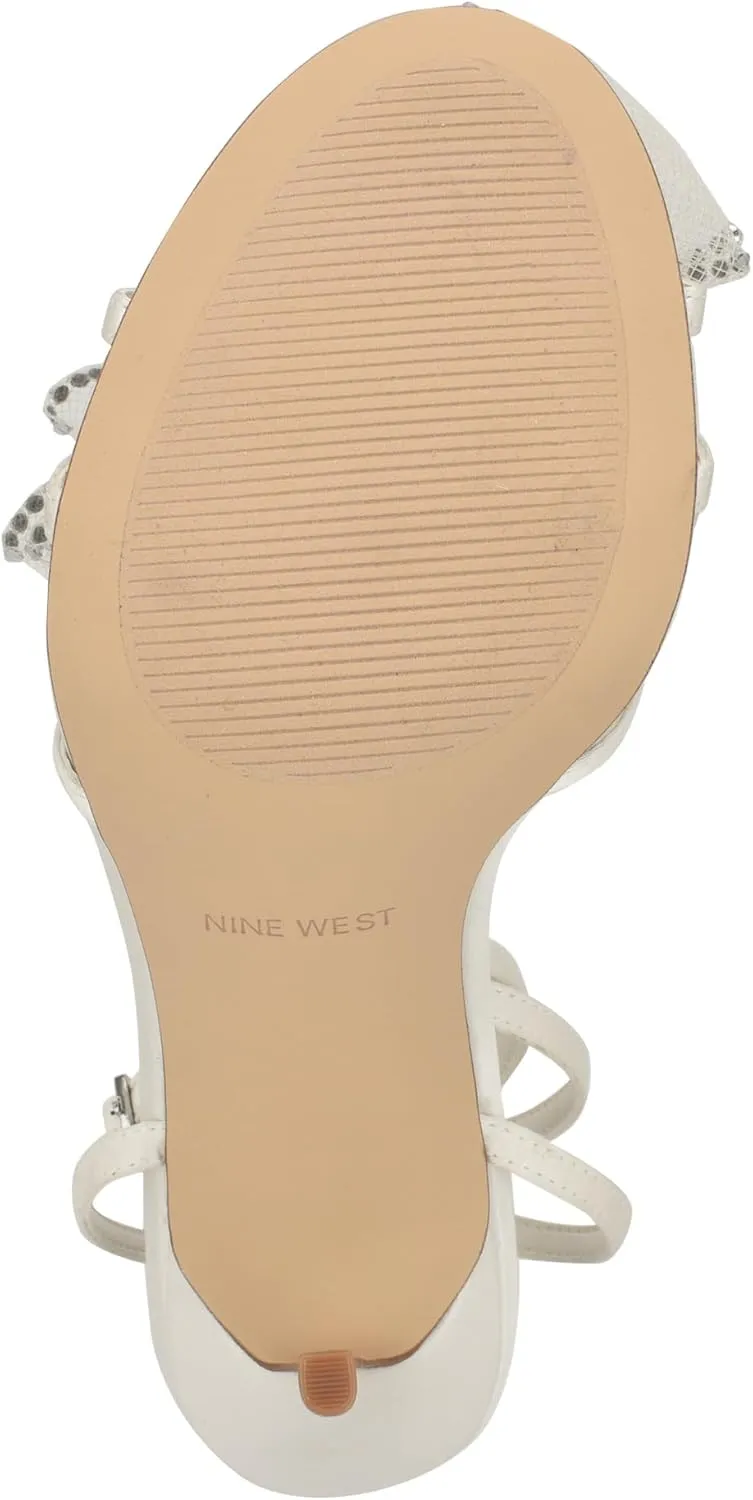 Nine West Women's Minky Bridal Heeled Sandal