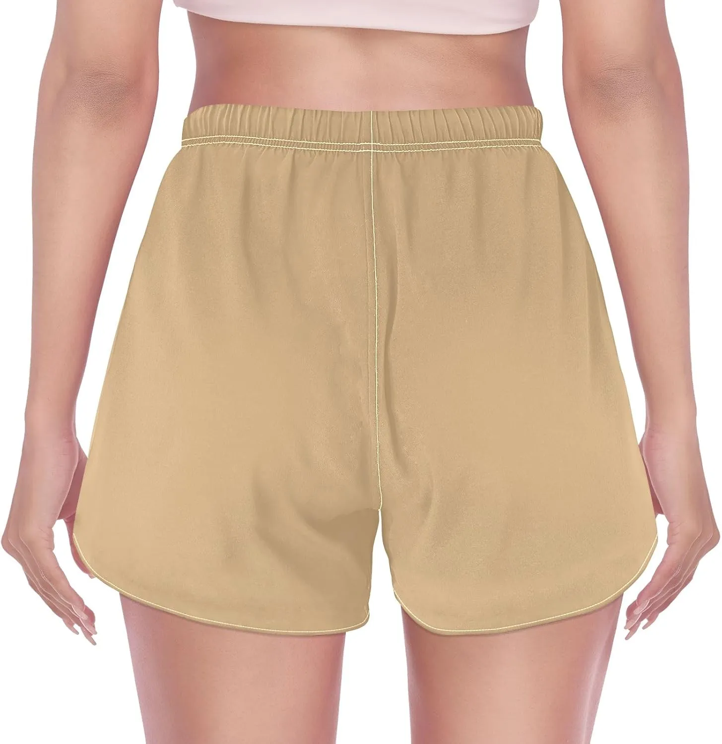 ODAWA Moccasin Womens Sweat Shorts Women Workout Shorts with Liner Womens Quick Dry Shorts