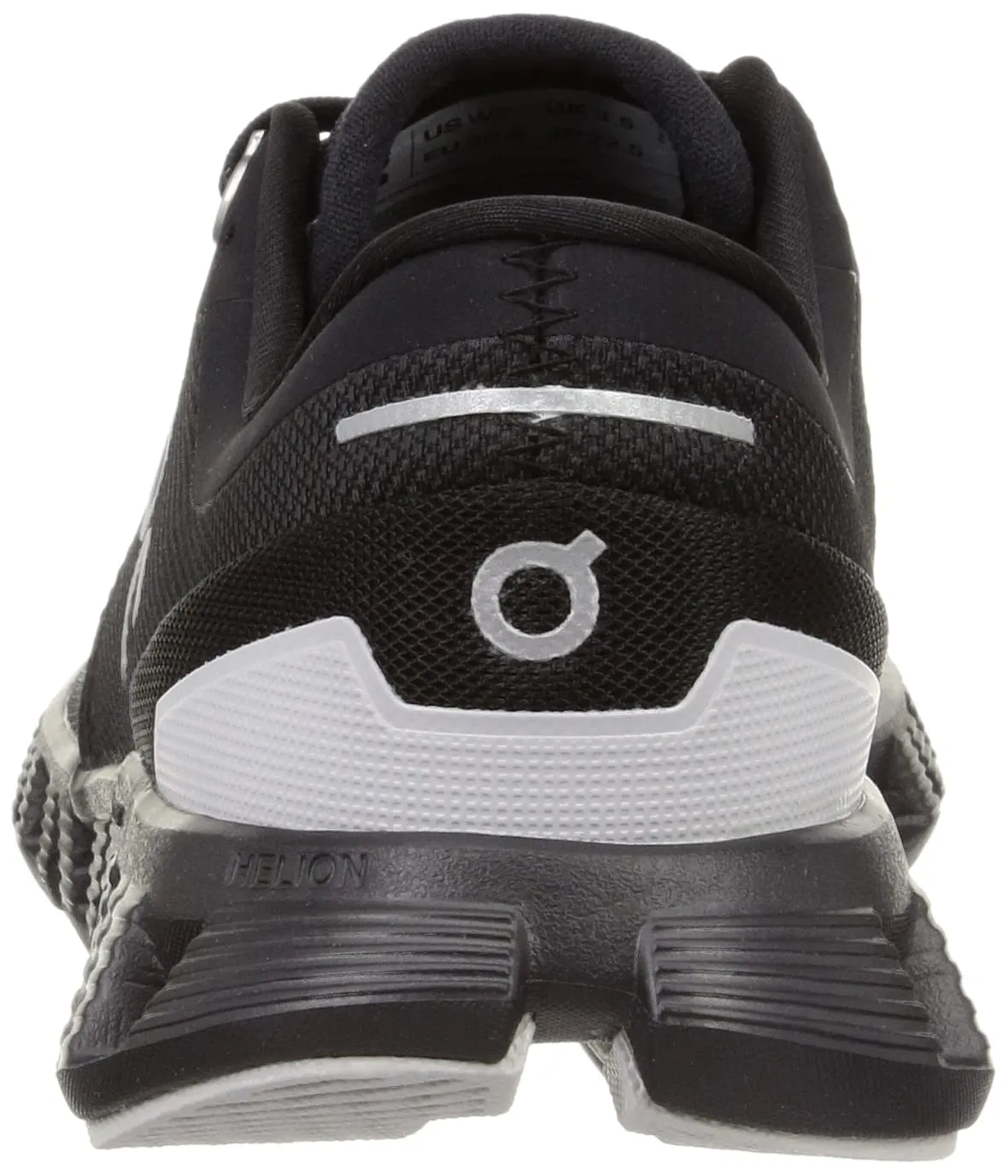 On Women's Cloud X 3 Sneakers, Black, 8.5 Medium US