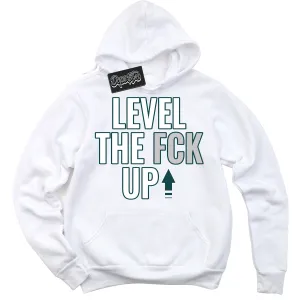 Oxidized Green 1s Sneaker Hoodie Level The Fck Up Graphic