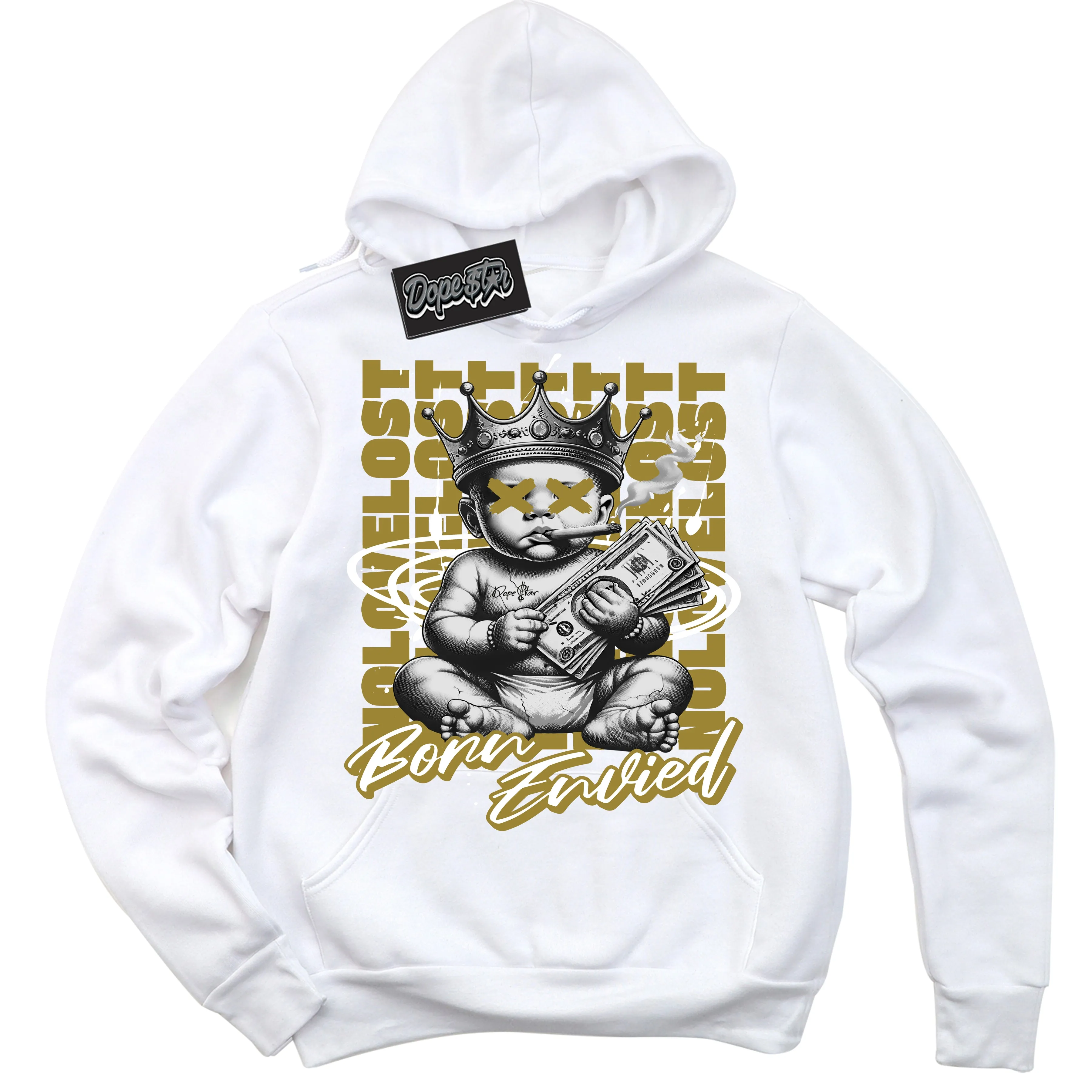 Pacific Moss Dunk Sneaker Hoodie Born Envied Graphic