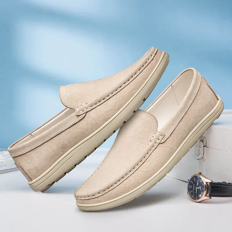 Pelle Italiana Leather Loafers