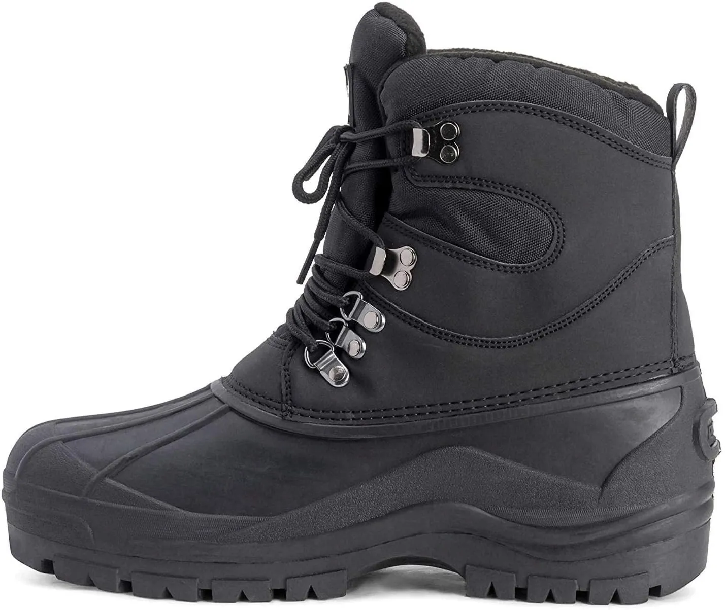 POLAR Mens Snow Waterproof Duck Hiking Bean Hiker Walking Short Ankle Boots