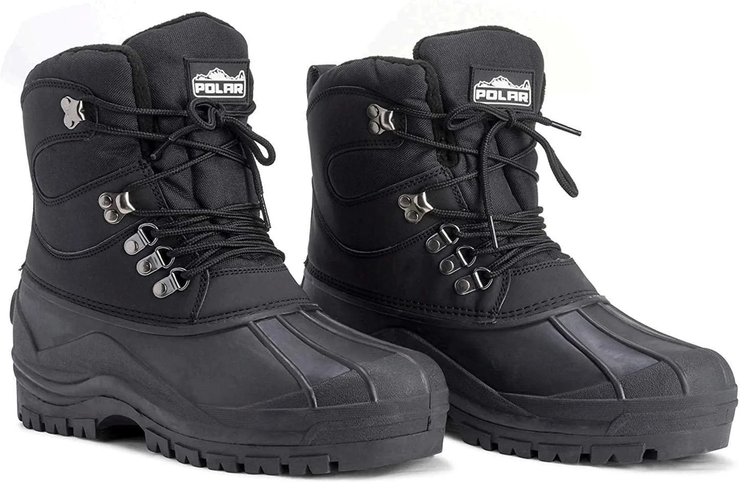 POLAR Mens Snow Waterproof Duck Hiking Bean Hiker Walking Short Ankle Boots