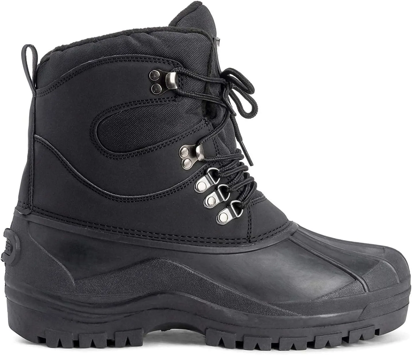 POLAR Mens Snow Waterproof Duck Hiking Bean Hiker Walking Short Ankle Boots