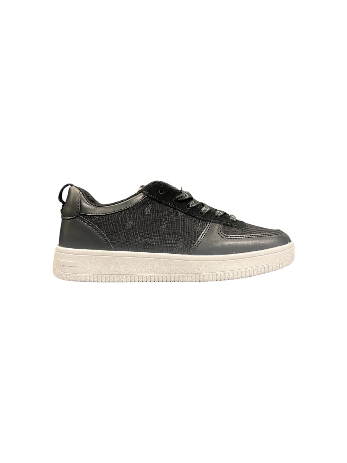 Polo Sneaker Jacquard Colour Block Black