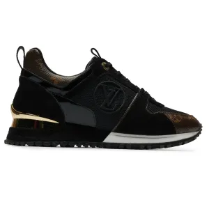 Preloved - Louis Vuitton LV Run Away Black Trainer