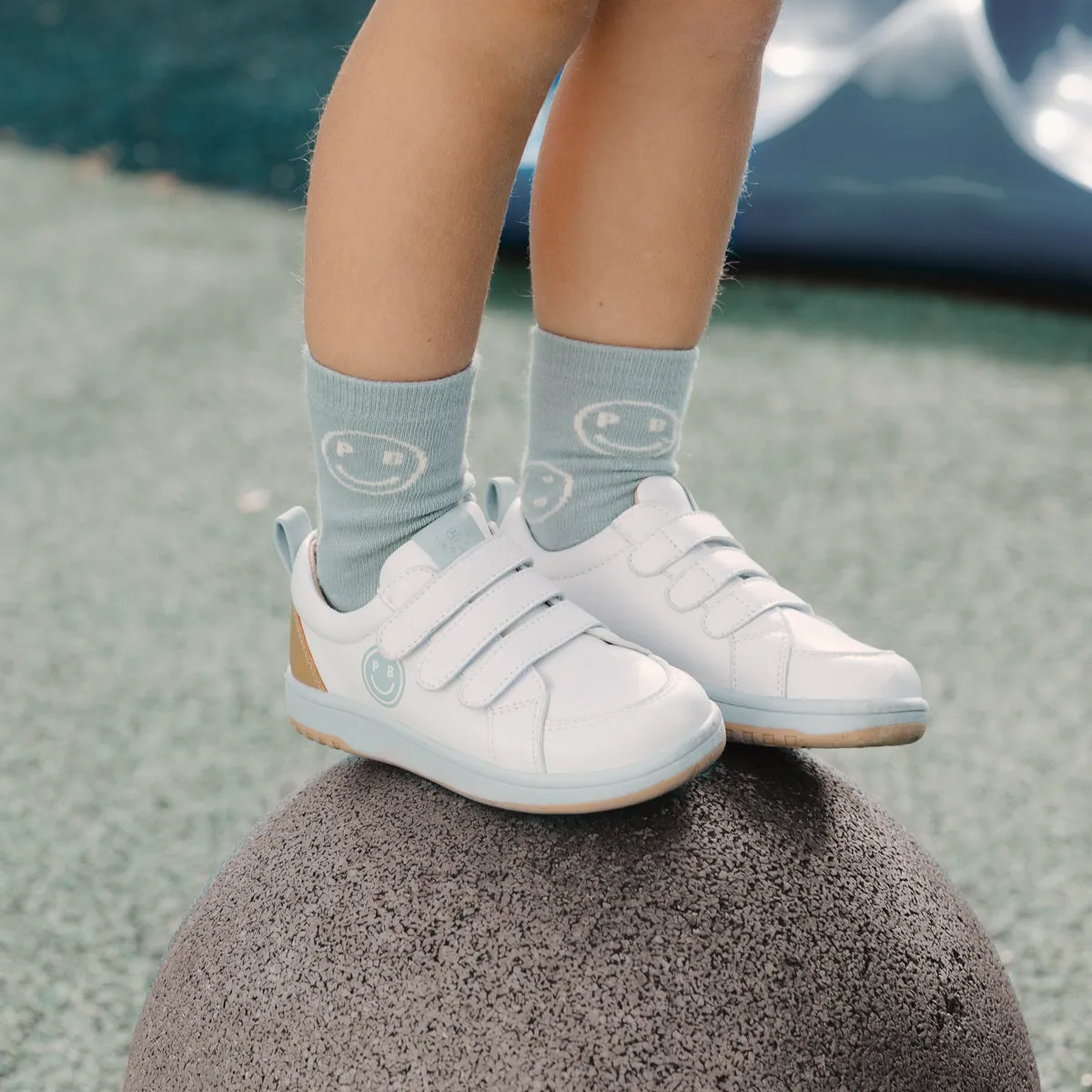 Pretty Brave Happy Trainer - White/Blue