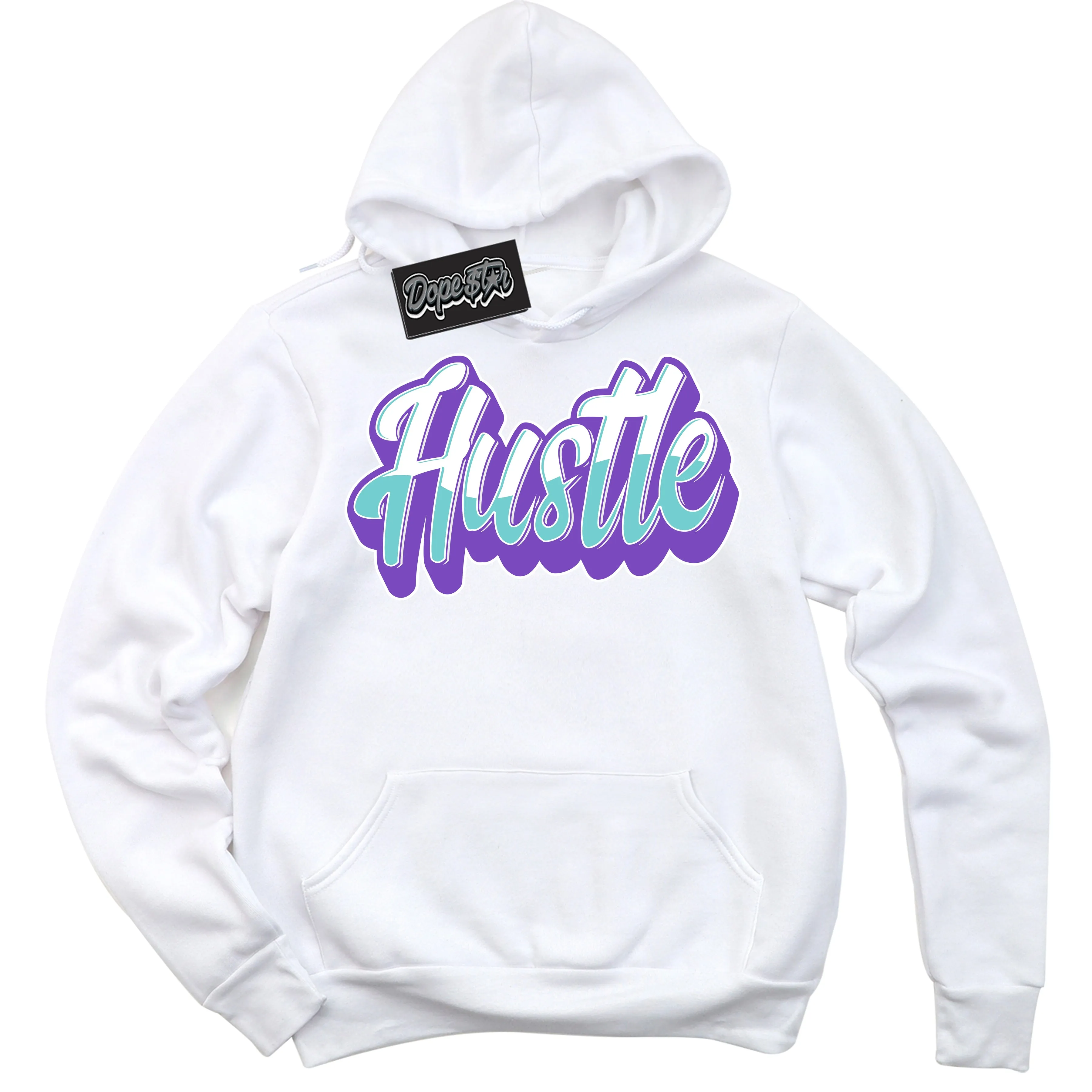 Psychic Purple Hyper Jade 1s Sneaker Hoodie Hustle Graphic