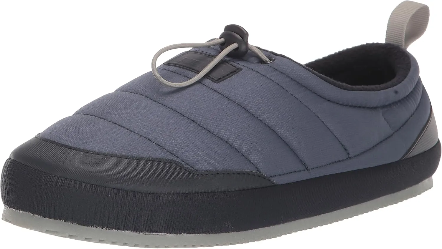 PUMA Men's Tuff Moccasin Slippers, Nimbus Cloud-Black, 13