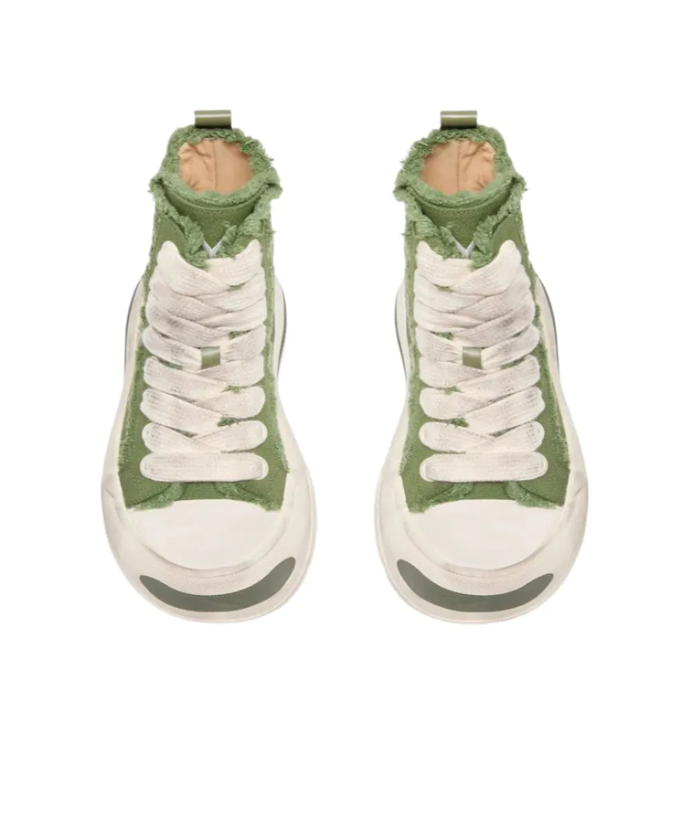 "PURPOSE" GREEN HIGH TOPS
