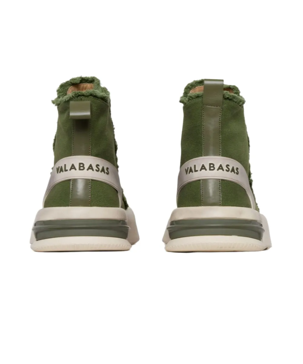 "PURPOSE" GREEN HIGH TOPS