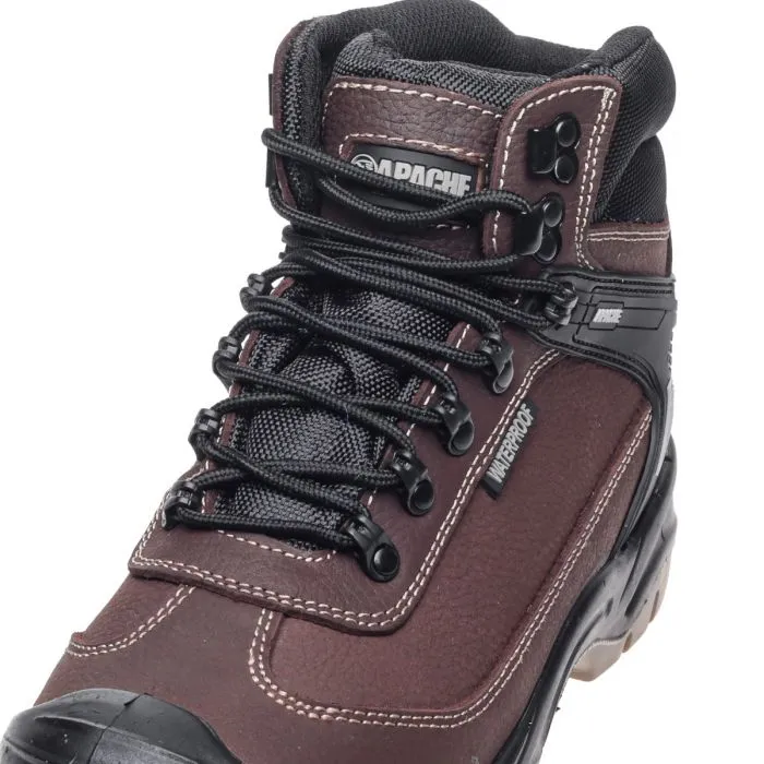 RANGER BROWN S3WR Brown Waterproof Safety Hiker