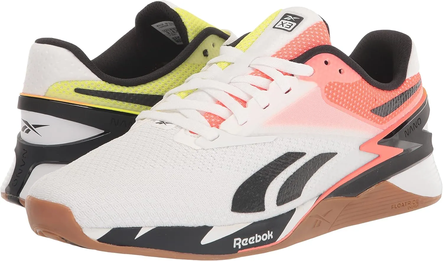 Reebok Unisex-Adult Nano X3 Varsity Sneaker