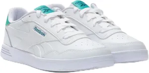 Reebok womens Court Advance Sneaker, White/White/Unleashedgreen, 10
