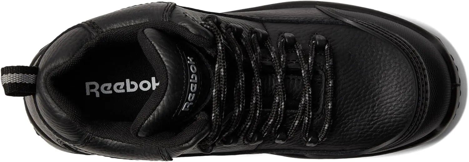 Reebok Work Men's RB4555 Tiahawk Safety Composite Toe Waterproof Sport Work Boot Black
